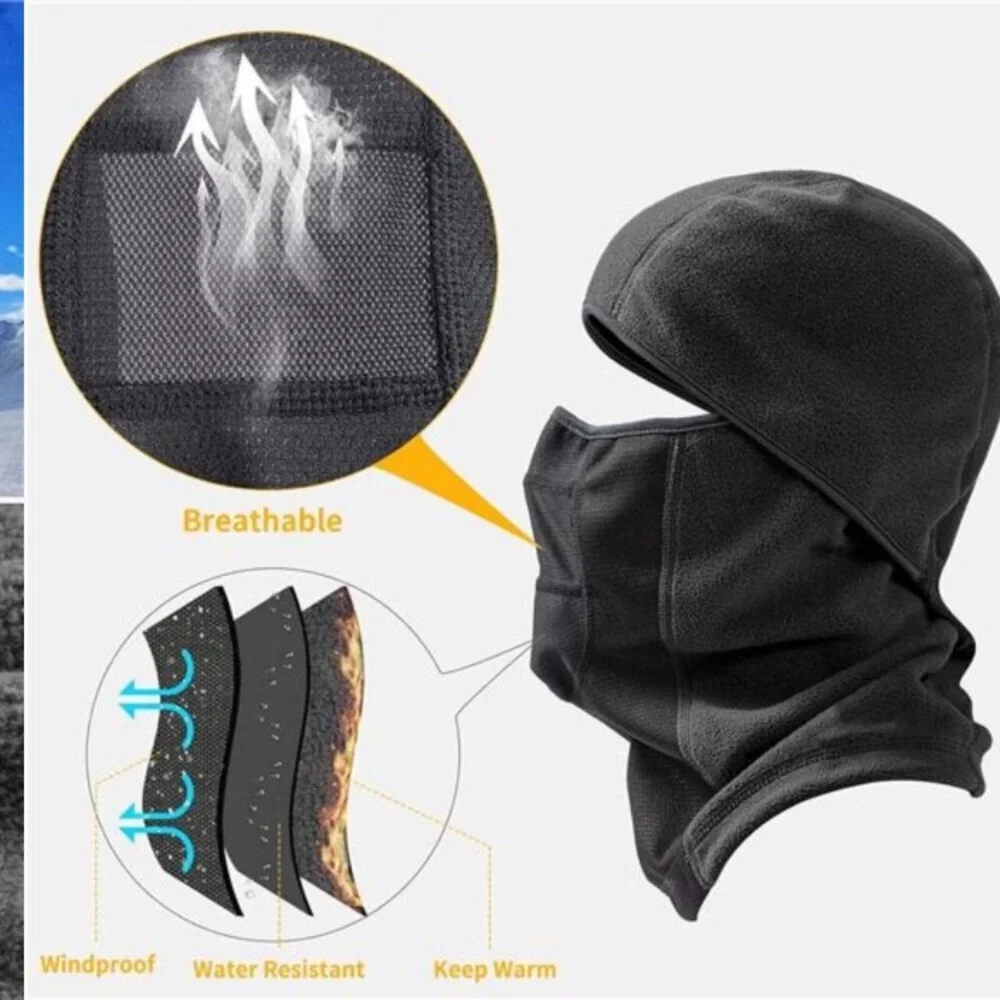 Balaclava Winter Ski Face Mask Breathable Windproof Thermal for Motorcycle